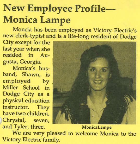 Monica Profile - December 1988