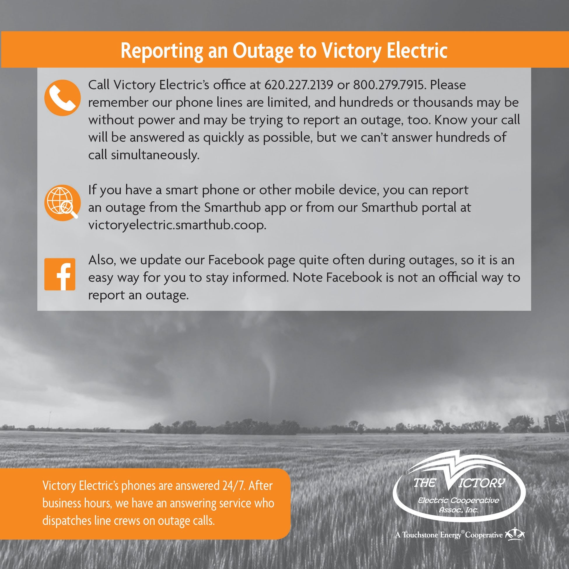 Reporting an Outage