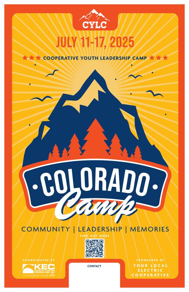 Youth Leadership Camp flyer July 11-17, 2025